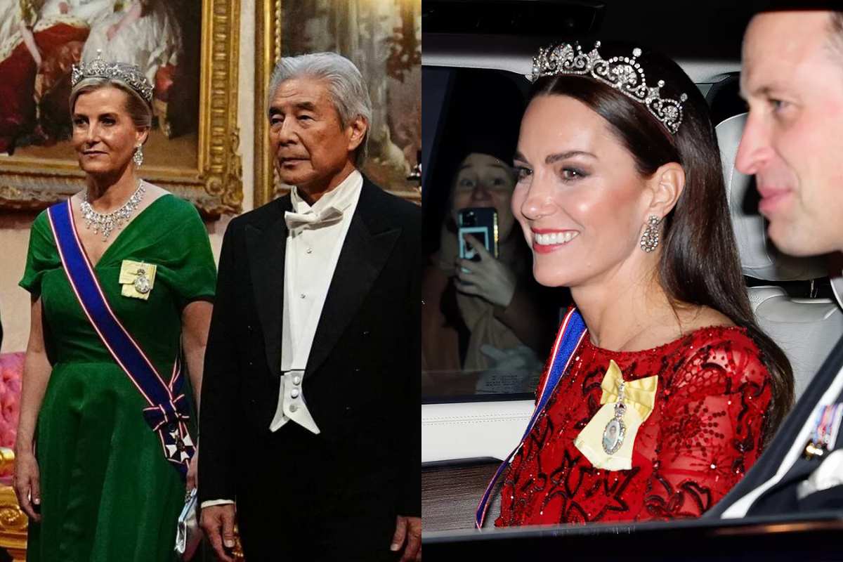 Sofía, duquesa de Edimburgo, luce una de las tiaras favoritas de la princesa Kate Middleton