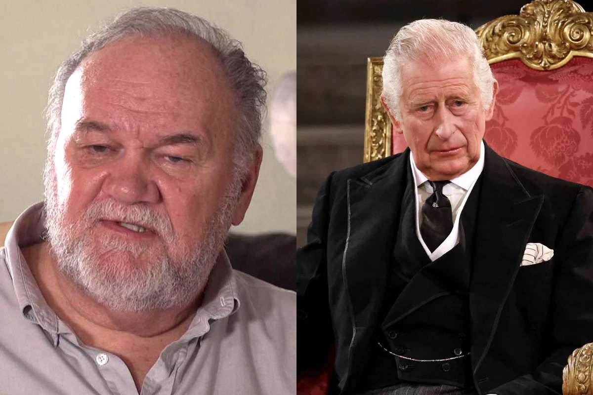 El padre de Meghan Markle, Thomas Markle, se comparó con el rey Carlos III