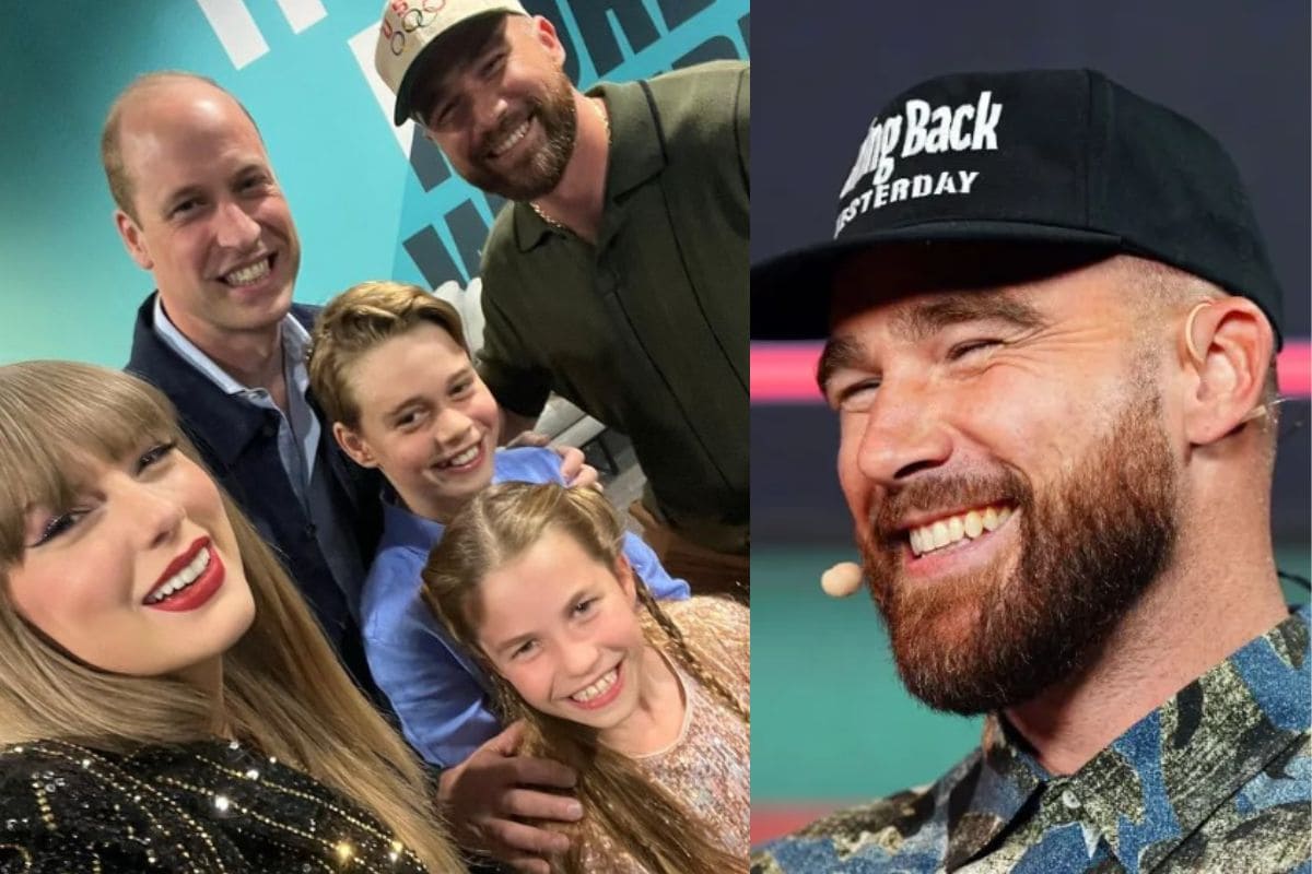 Travis Kelce habla de su encuentro con el principe William y sus hijos en el concierto de Taylor Swift