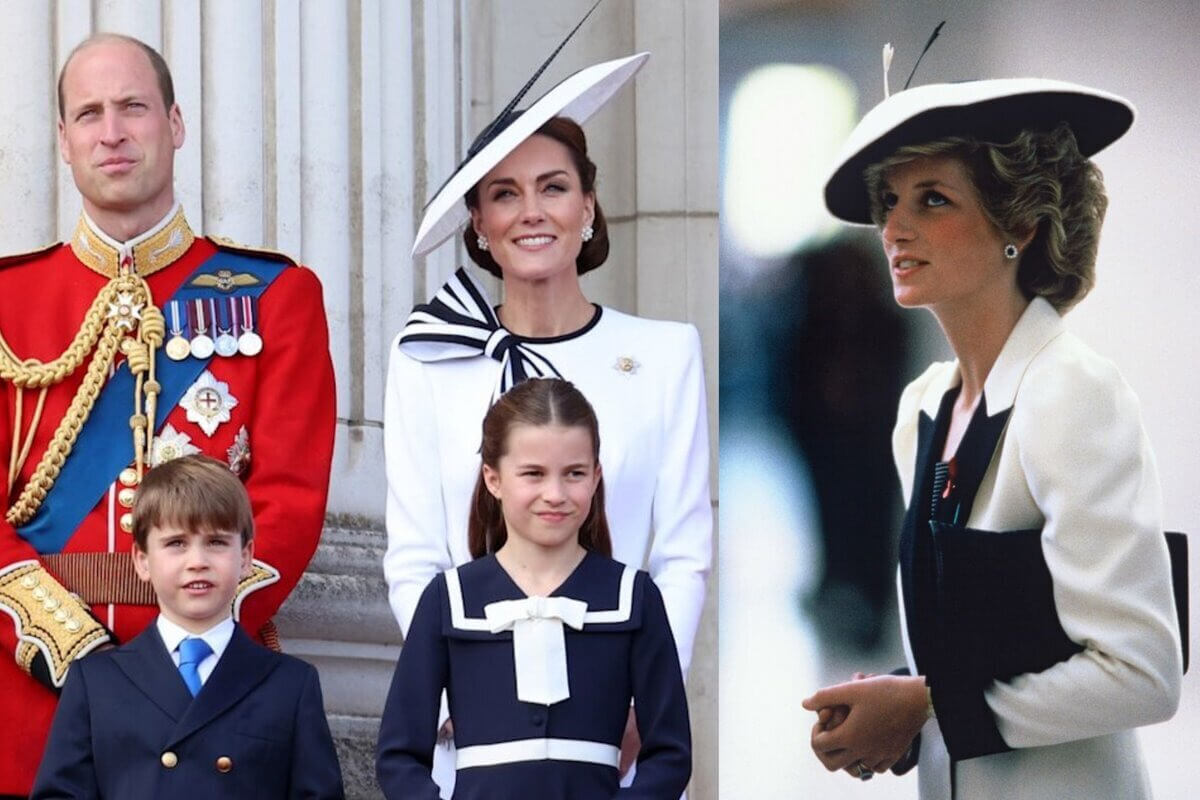 El look de Kate Middleton en su reaparición pública fue muy parecido a uno de la princesa Diana: "Es increíble"