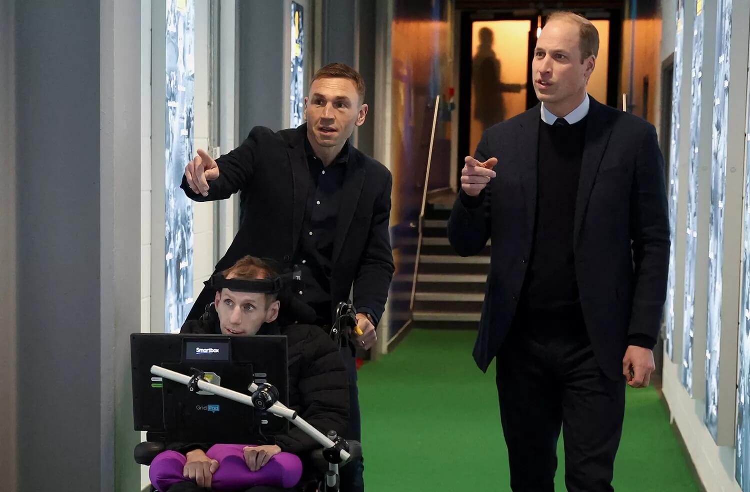 El príncipe William reaparece en redes sociales para envíar un conmovedor homenaje a una estrella de rugby que ha fallecido