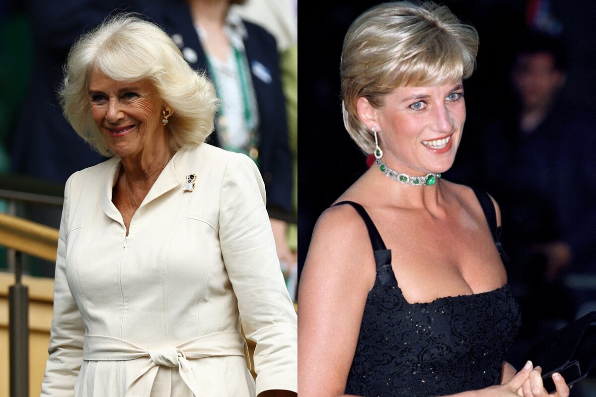 A la reina Camilla no le importa nada y utiliza un bolso inspirado en la princesa Diana