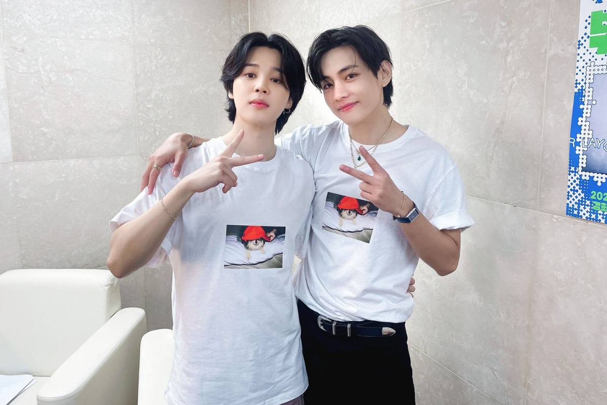 V de BTS hizo un encantador cameo en la nueva canción de Jimin “WHO”