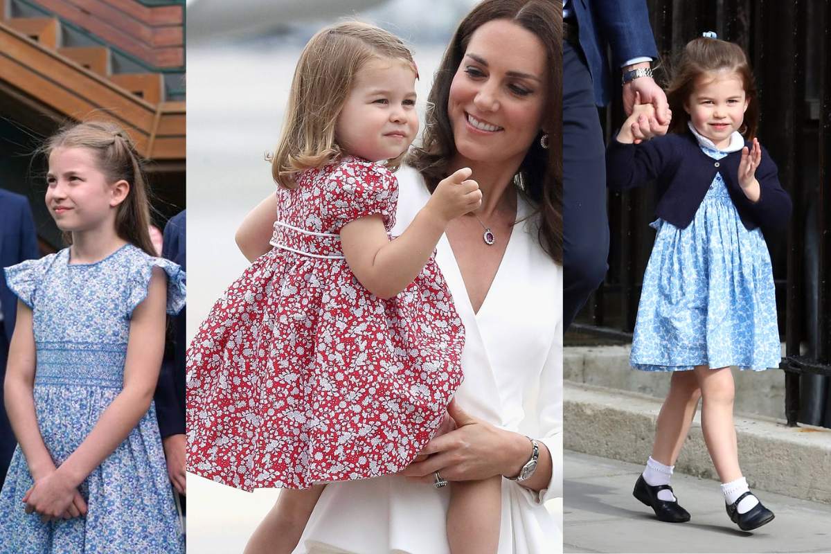El cambio de estilo de la princesa Charlotte al pasar de ser una niña a una preadolescente