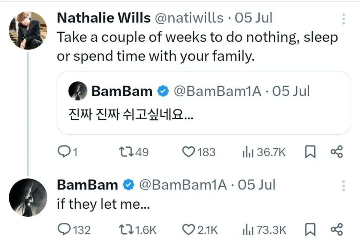 El alarmante post de BamBam de GOT7 provoca preocupación a sus fans