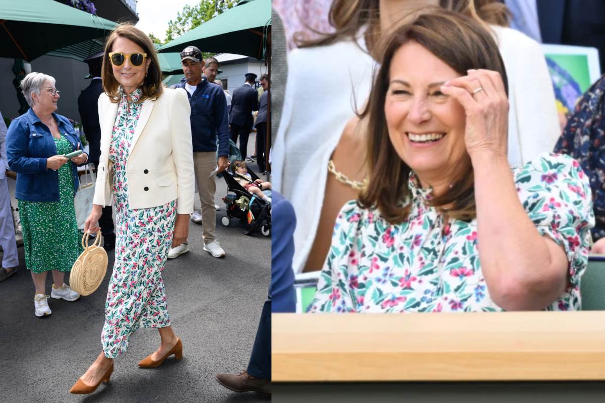 El moderno bolso con el que la madre de Kate Middleton ha impuesto tendencia para este verano