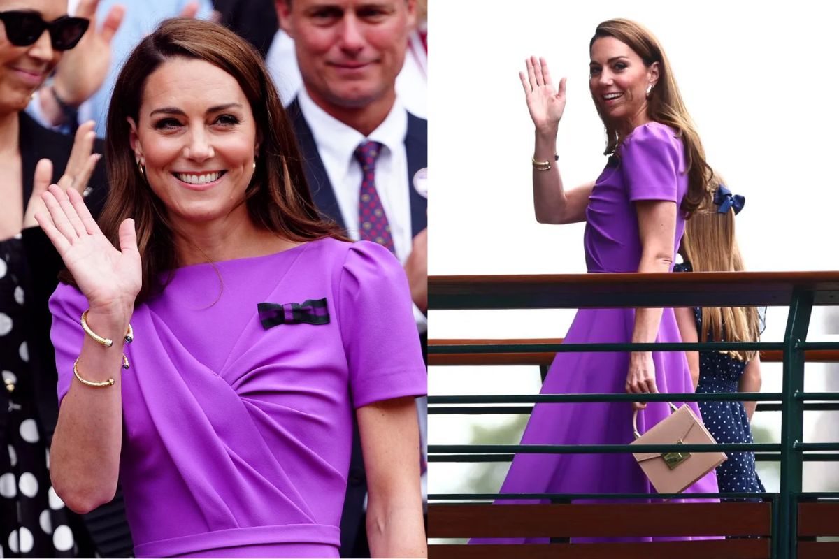 Kate Middleton reaparece en Wimbledon con un color de atuendo que tiene mucho significado
