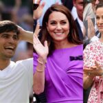 Incómodo momento que vivió Pippa Middleton junto a Carlos Alcaraz y Kate Middleton en Wimbledon