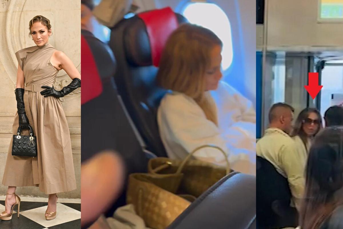 Jennifer Lopez viajando en ‘clase económica’ para ‘ahorrar’ en medio de un supuesto divorcio con Ben Affleck