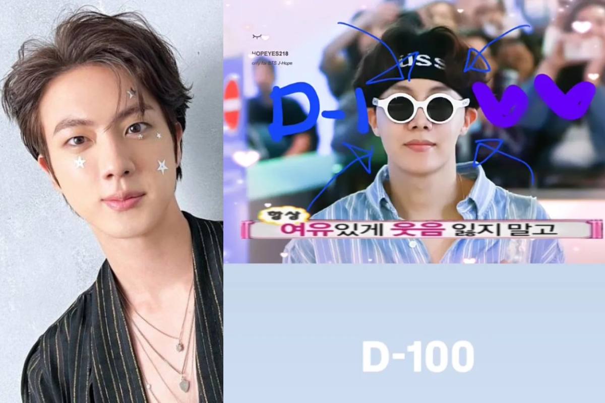 Jin de BTS se burla de J-Hope mientras él hace la cuenta regresiva para salir del ejército
