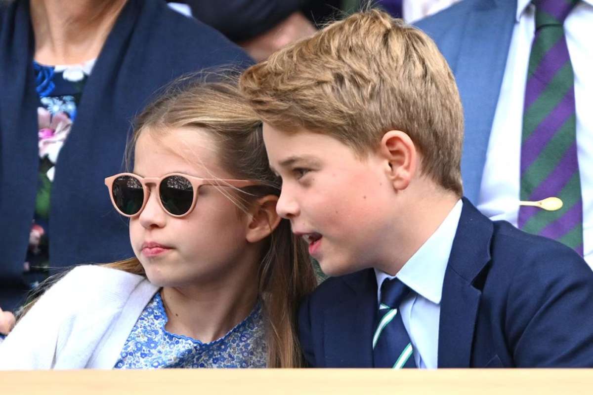 La princesa Charlotte mostró su 'comportamiento de jefe' al príncipe George