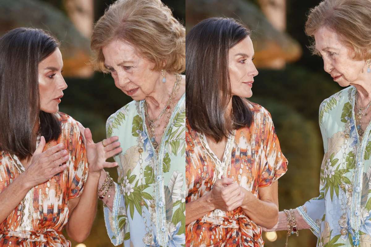 Los gestos de apoyo de la reina Letizia a la reina Sofía en uno de sus días más difíciles
