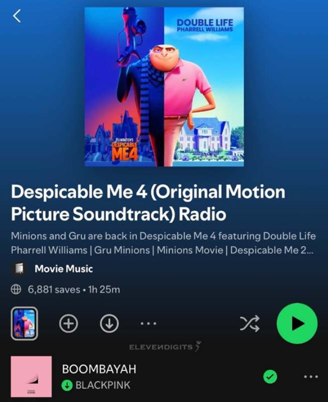 "Boombayah" de BLACKPINK fue incluida en la banda sonora de 'Mi villano favorito 4'