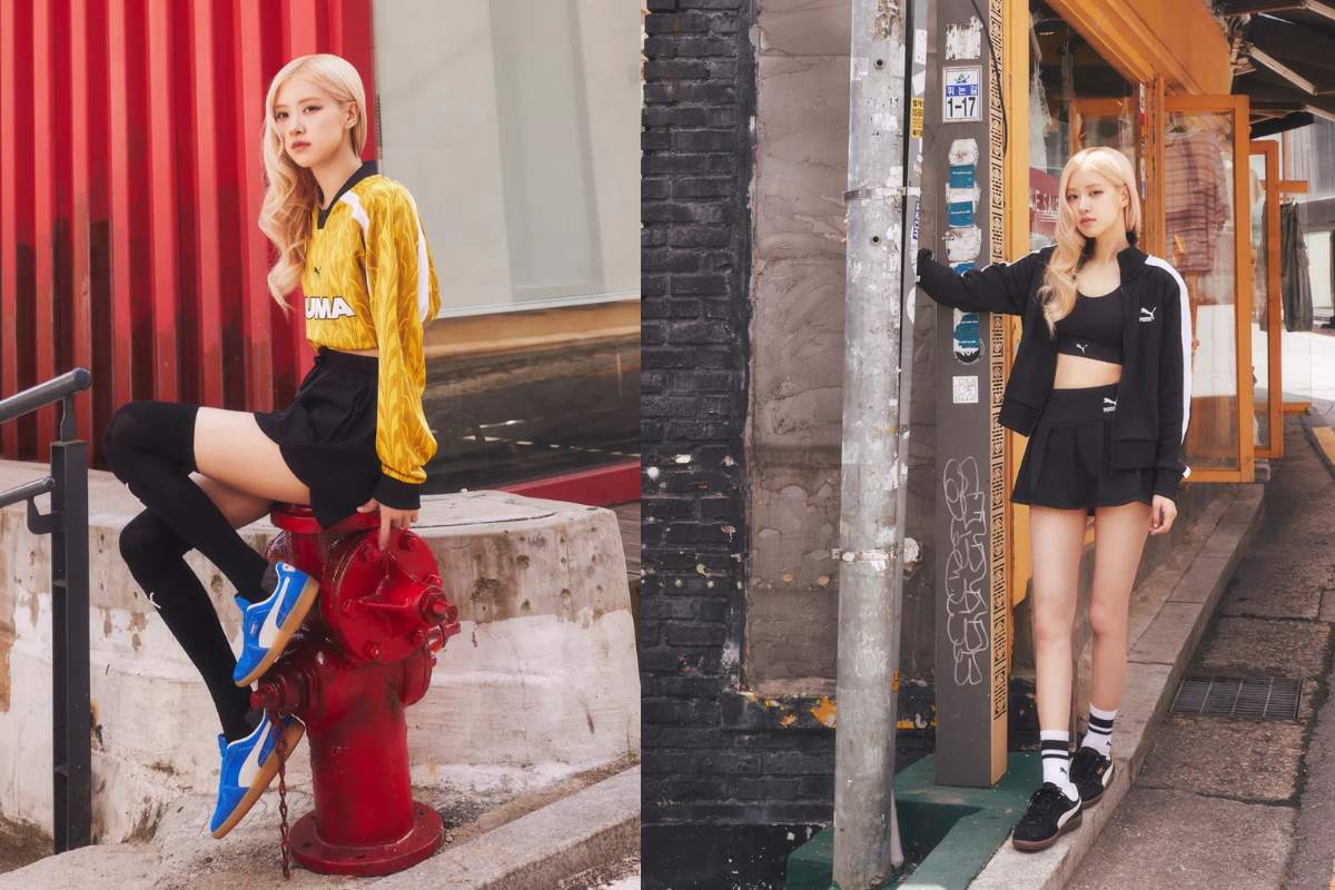 Rosé de BLACKPINK causa impacto con su primera campaña para Puma
