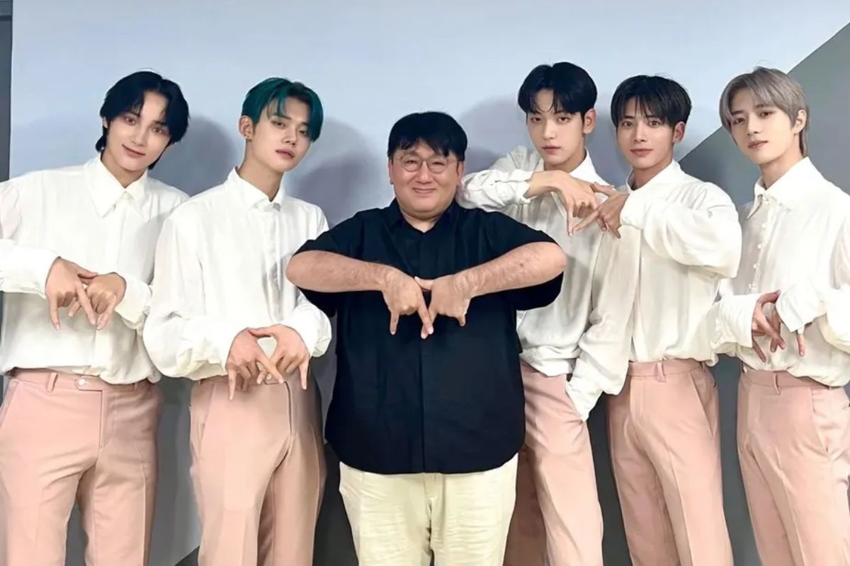 Hueningkai de TXT aparentemente le tiró 'shade' a Bang Si Hyuk de HYBE