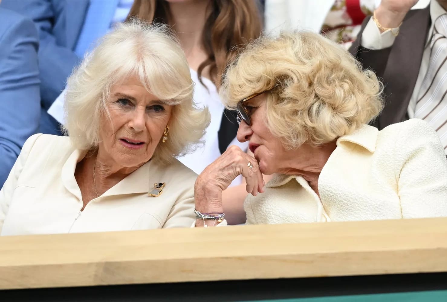 La reina Camilla hace acto de presencia en el torneo de tenis de Wimbledon