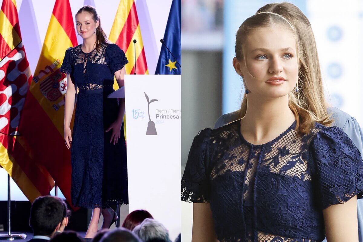 La princesa Leonor sorprende con impactante vestido en los premios Princesa de Girona 2024