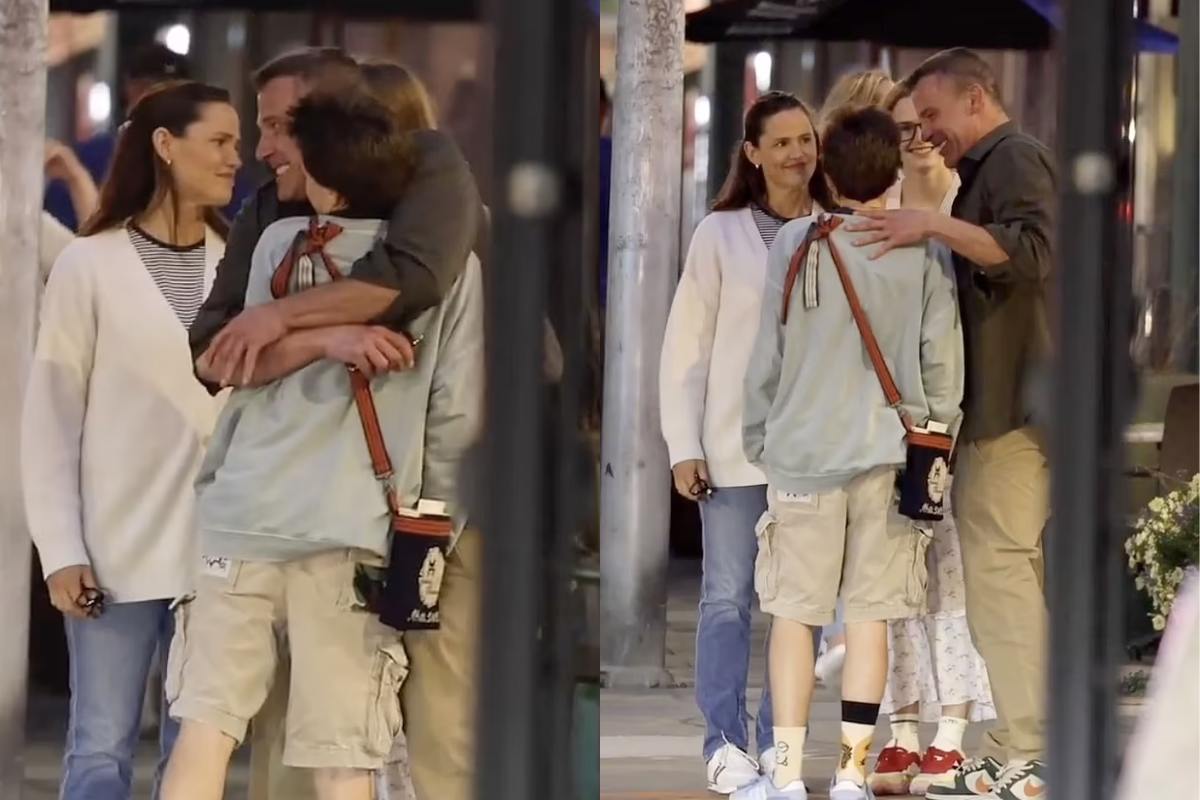 Ben Affleck aparece sonriente con su expareja en medio de su polémica con Jennifer Lopez