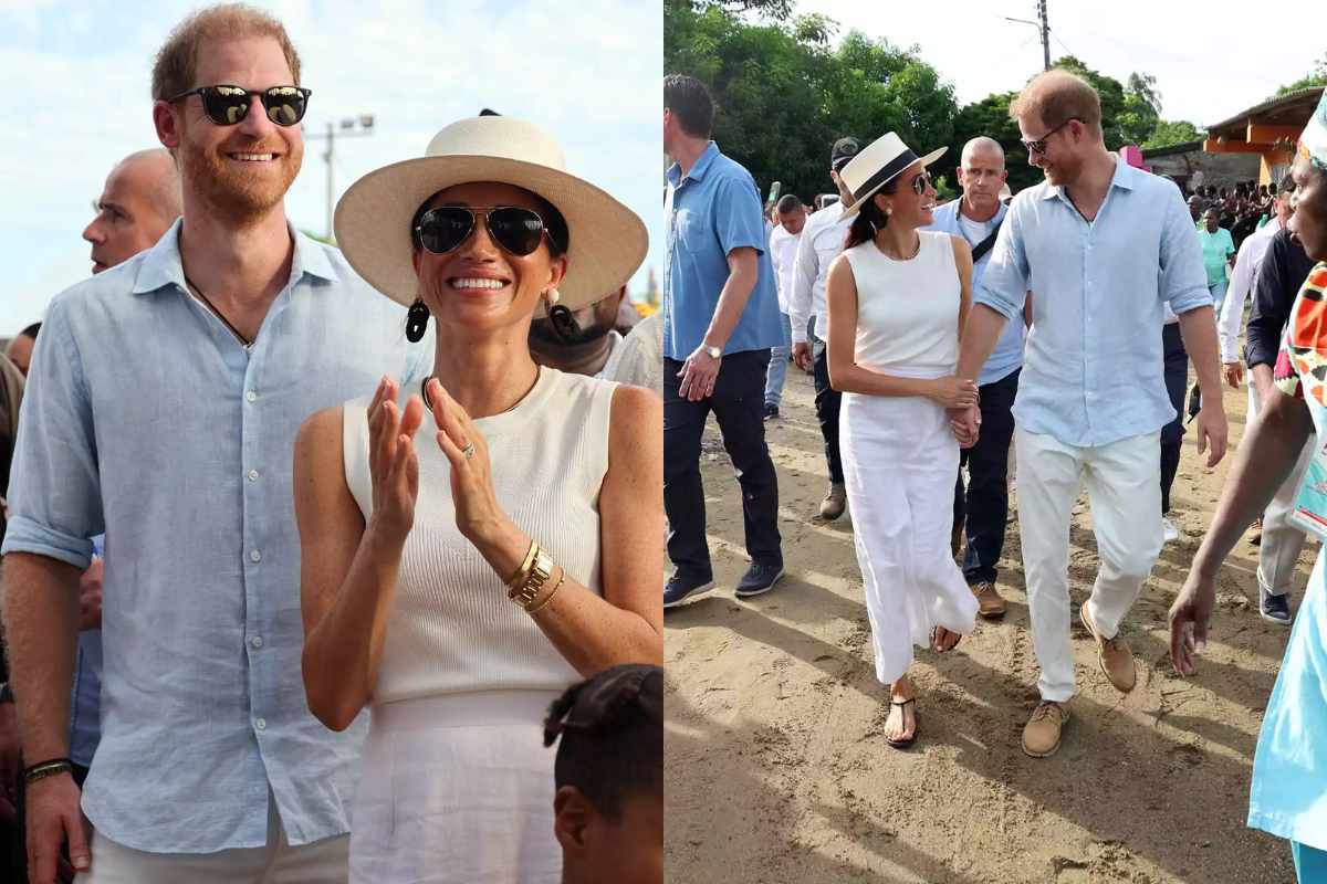 El príncipe Harry y Meghan Markle viven 'una experiencia conmovedora' al celebrar la cultura afrocolombiana