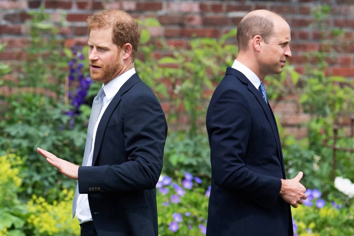 ¿Hace cuanto tiempo el príncipe Harry y el príncipe William no han salido juntos en público?