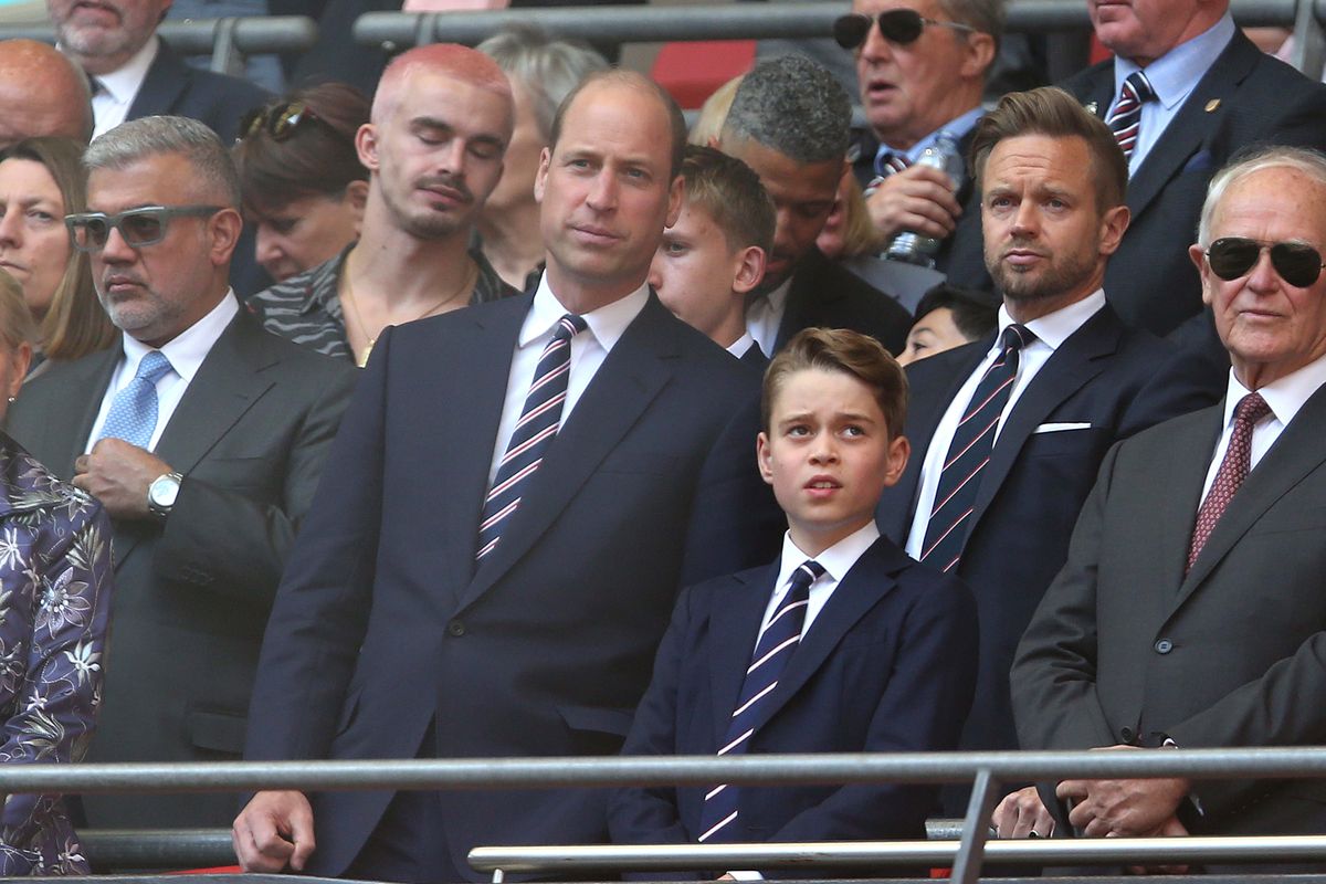 El príncipe William y el dulce gesto con el que calma los nervios del príncipe George
