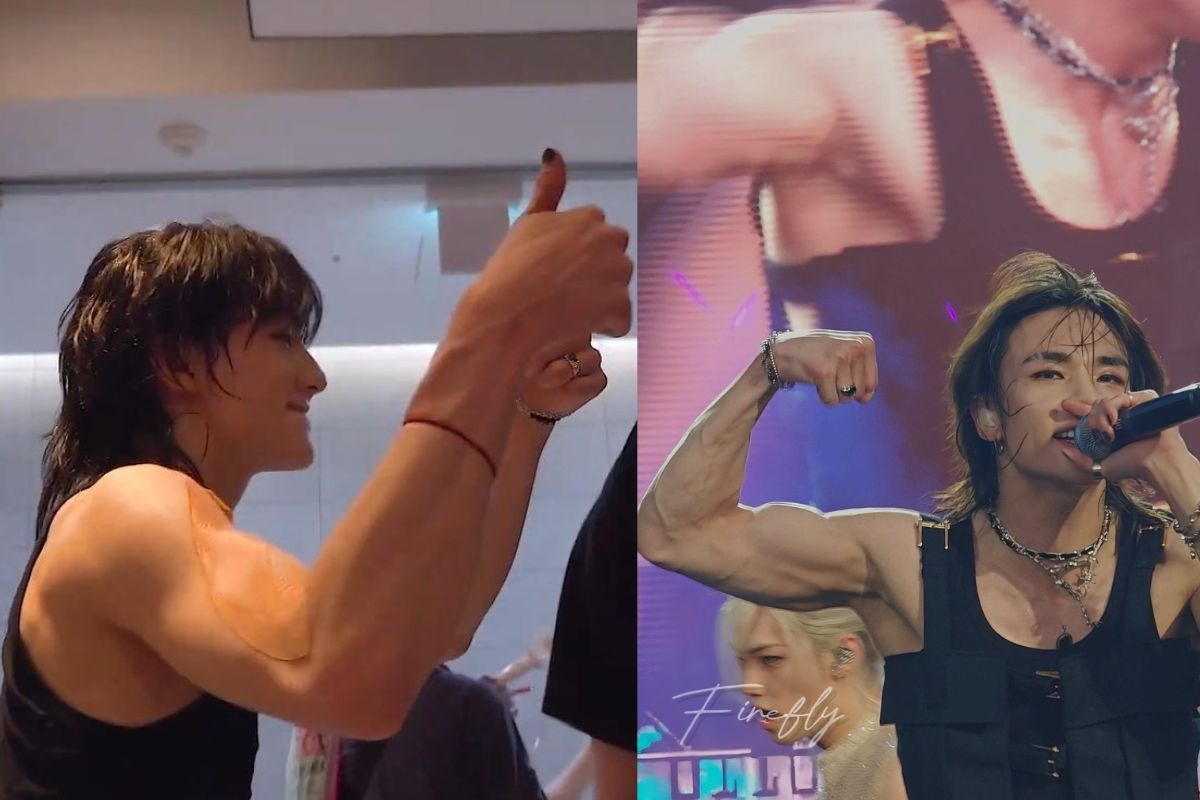 Hyunjin de Stray Kids se vuelve viral por el impresionante tamaño de sus musculosos brazos