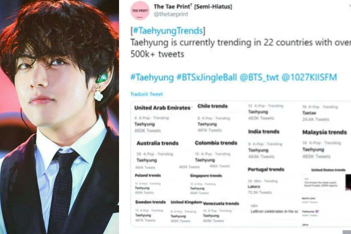 Las 5 veces que V de BTS se volvió viral en redes sociales por su aspecto y belleza