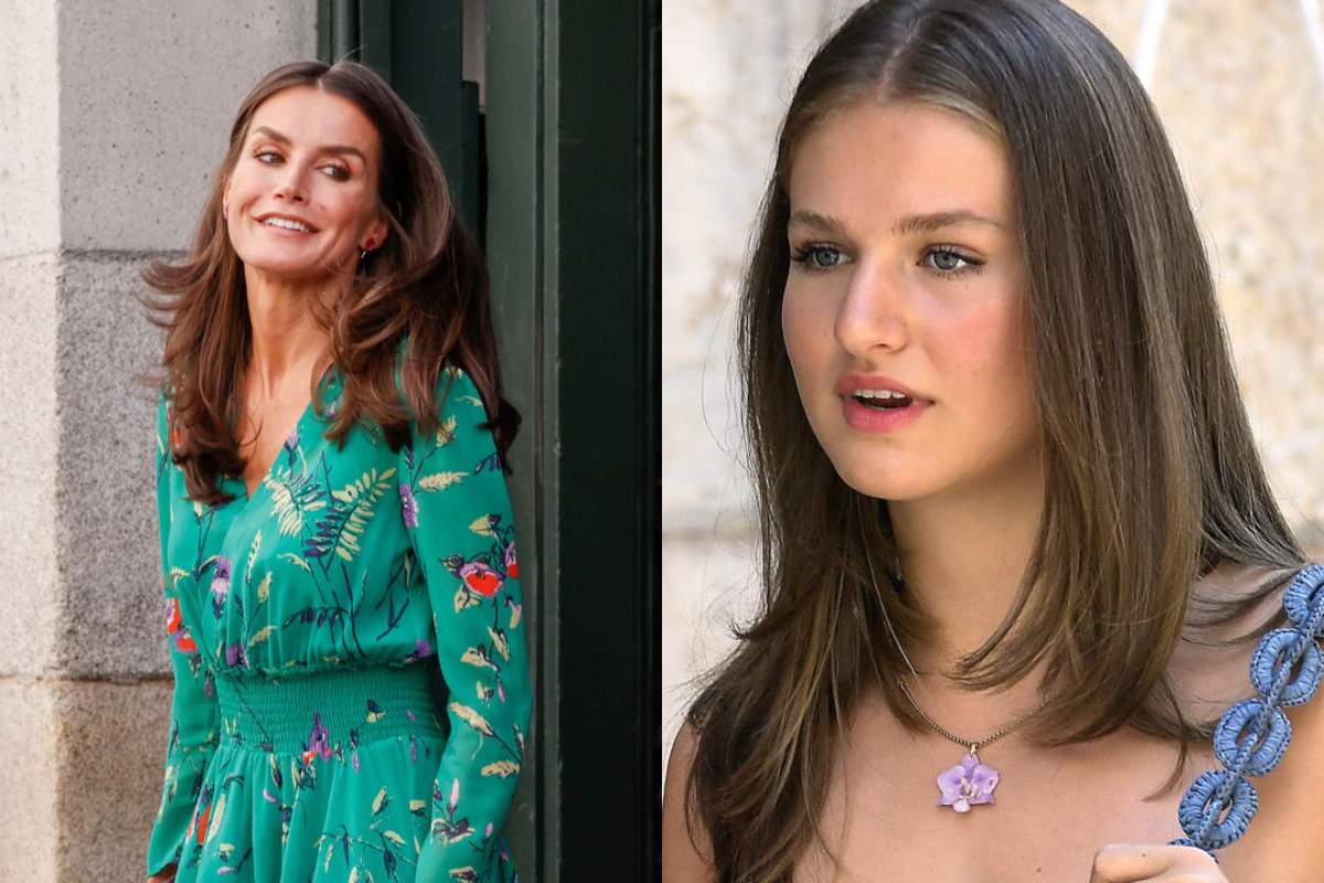 La princesa Leonor se une a la reina Letizia con un sensacional corte mariposa