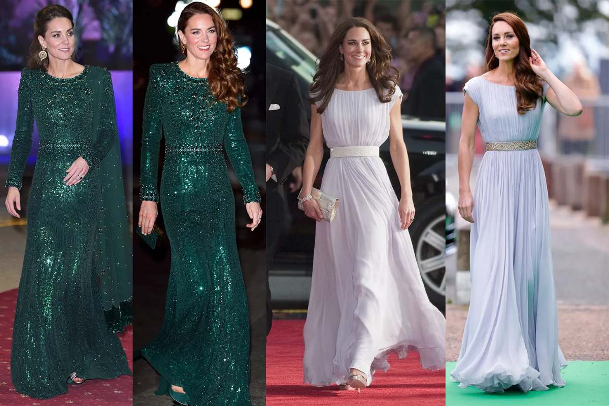 6 veces en las que Kate Middleton ha repetido look en eventos formales