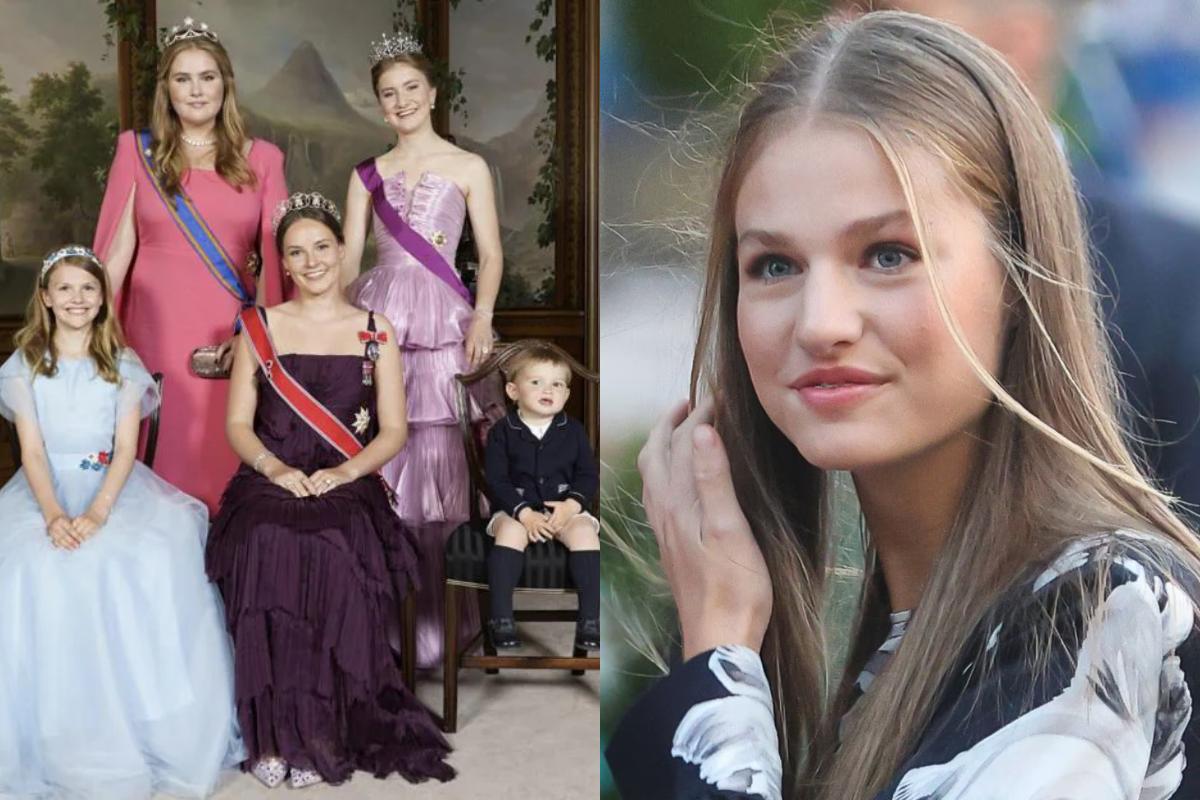 Las herederas al trono de las monarquías europeas tienen un grupo de WhatsApp y la princesa Leonor no está en él