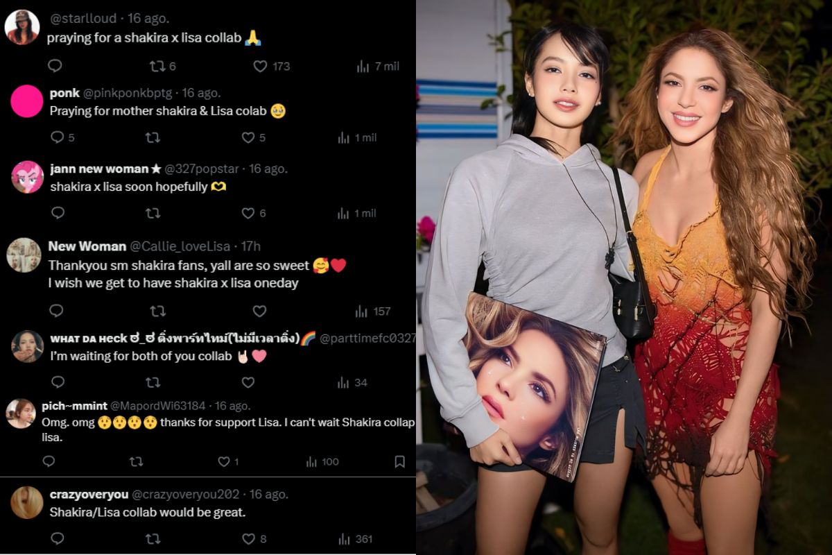 Los fans desean una colaboración entre Lisa de BLACKPINK y Shakira tras el éxito de 'New Woman'