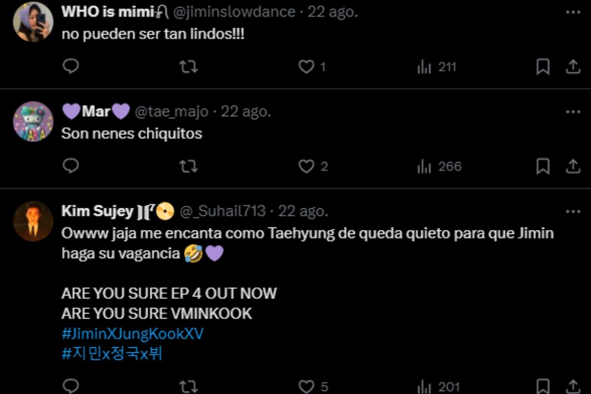 Jimin y V de BTS protagonizaron tierno momento en 'Are You Sure?!'