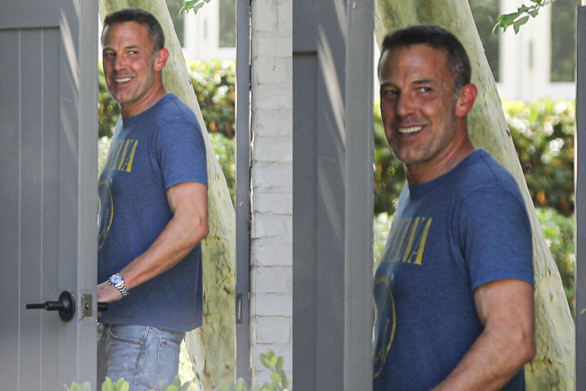 Ben Affleck luce más feliz que nunca tras separarse de Jennifer Lopez