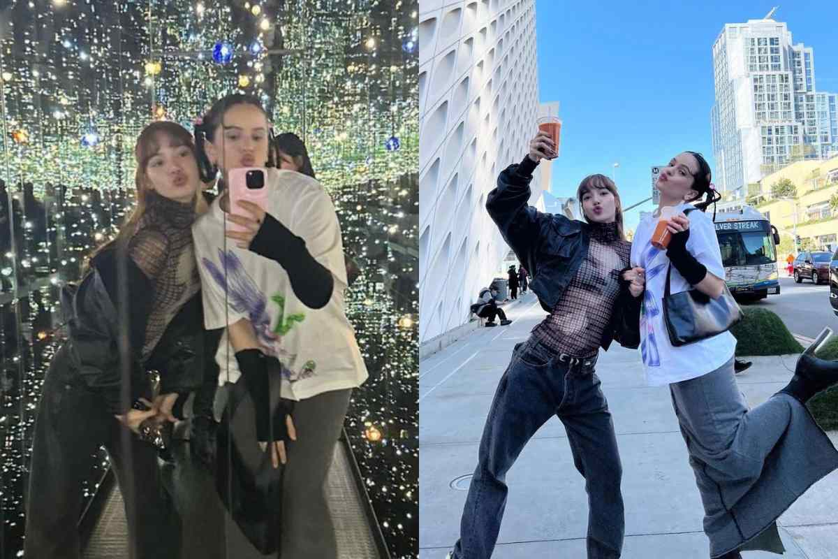 Lisa de BLACKPINK estaría lanzando una colaboración con Rosalía