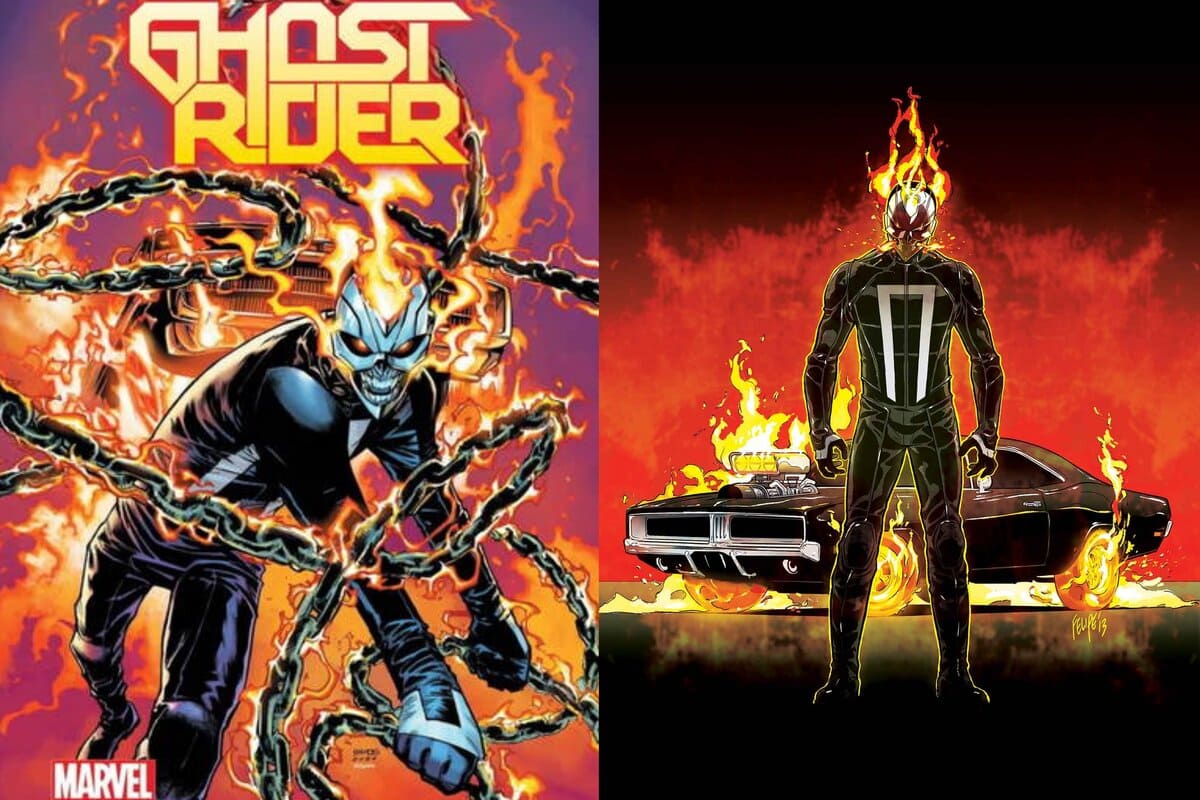 Marvel da a conocer el nuevo diseño de Ghost Rider