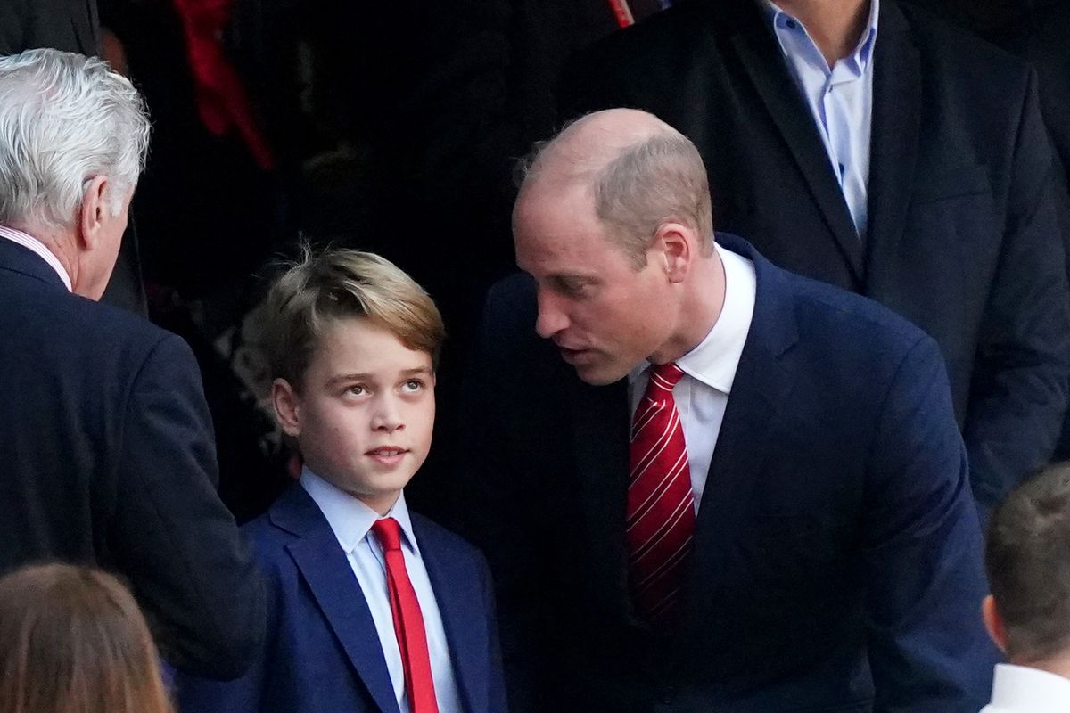 El príncipe William y el dulce gesto con el que calma los nervios del príncipe George