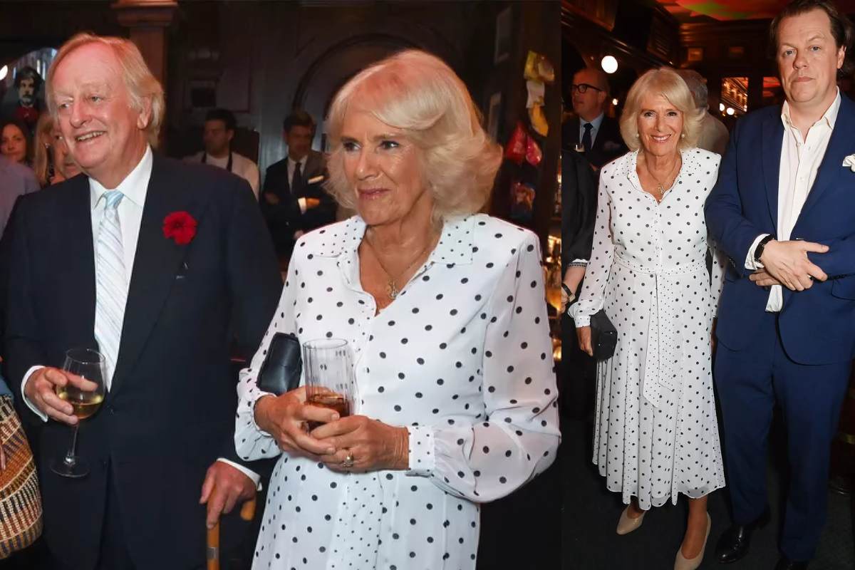 Camilla Parker y su exmarido, Andrew Parker Bowles, son vistos muy unidos en un evento especial