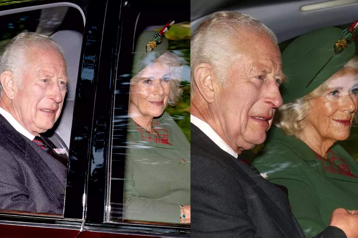 El rey Carlos III y Camilla Parker asisten a un servicio en el segundo aniversario de muerte de la reina Isabel II