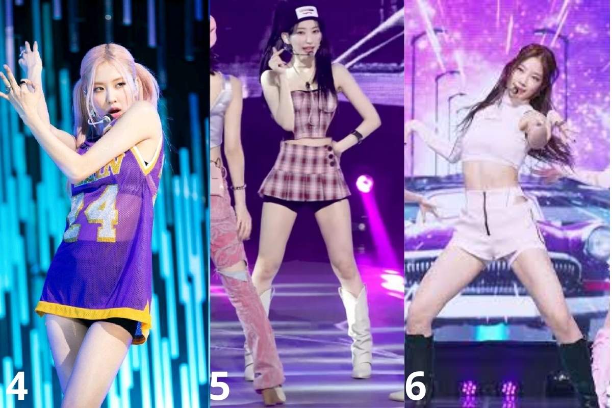 6 Idols femeninas que fueron salvadas por sus shorts de seguridad en sus actuaciones
