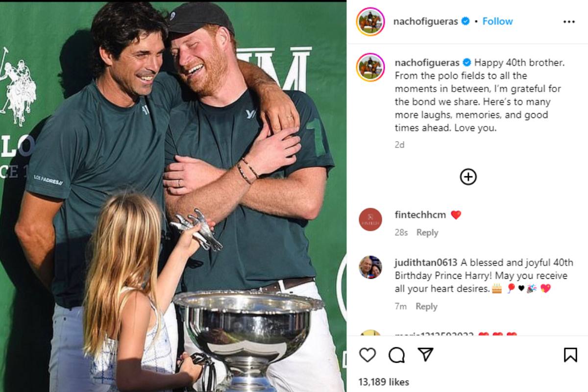 Príncipe Harry: Nacho Figueras celebra los cuarenta años de su 'hermano' con un emotivo mensaje