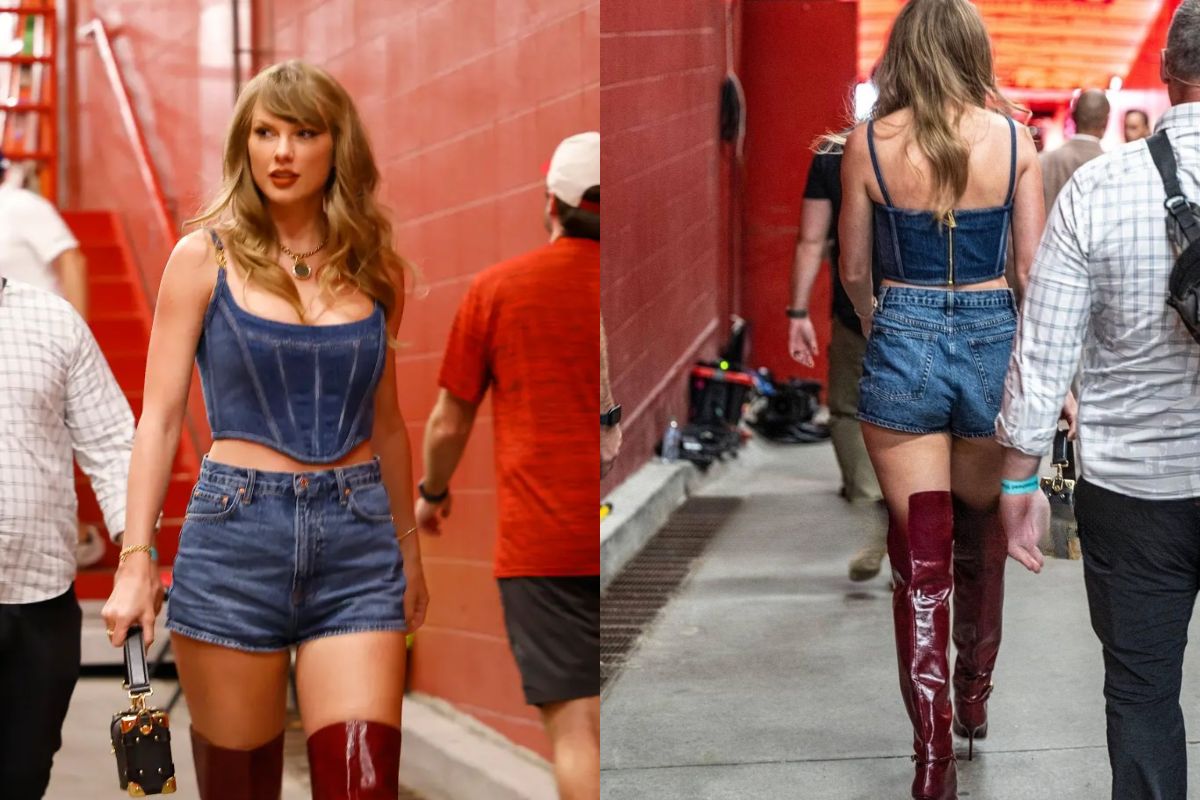 Taylor Swift lució un increíble y sofisticado outfit al mejor estilo country