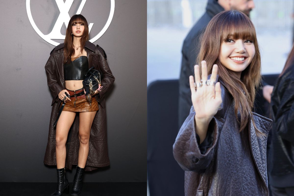 Lisa de BLACKPINK llega sorpresivamente a la Semana de la Moda de París