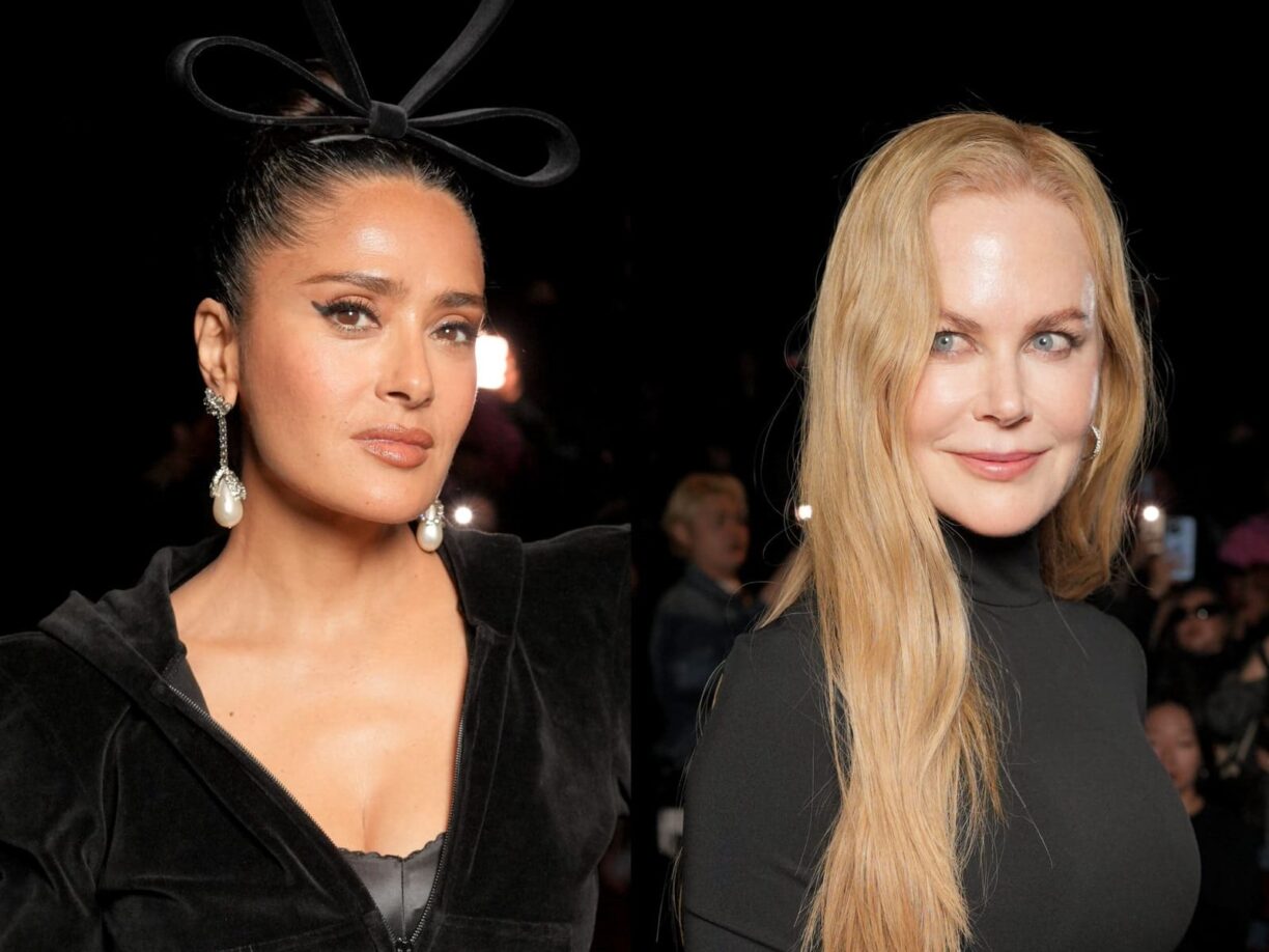 Nicole Kidman y su incómodo desprecio a Salma Hayek en la semana de la moda en París 2024 Nicole Kidman y su incómodo desprecio a Salma Hayek en la semana de la moda en París 2024