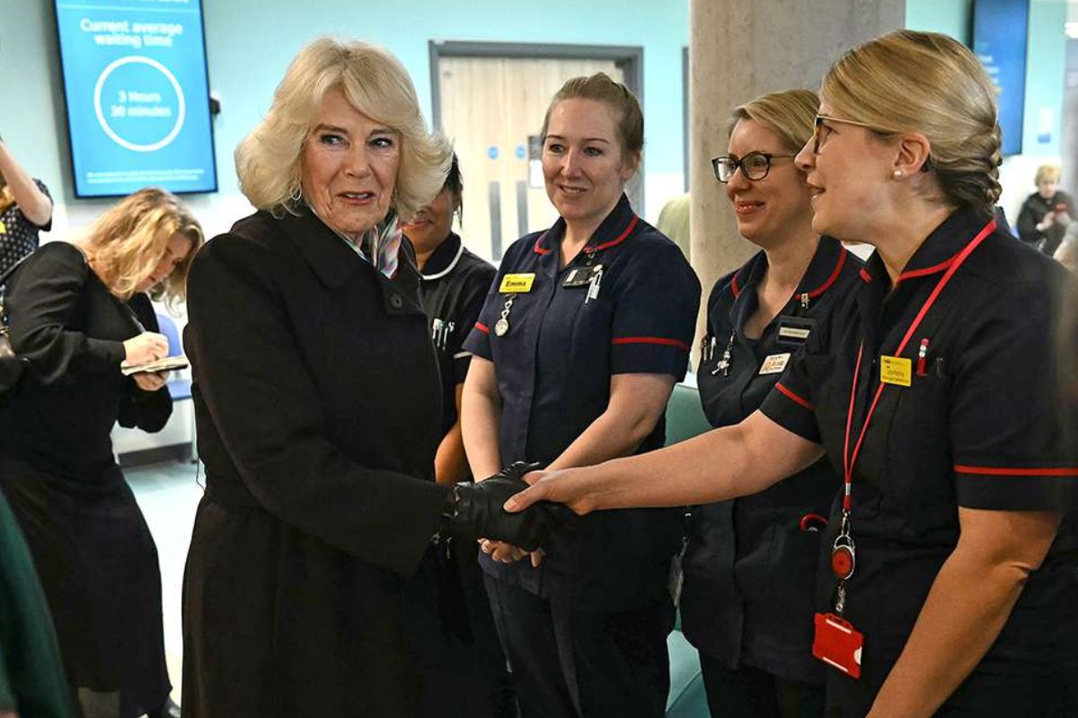 La reina Camilla comete un gran error durante un reciente discurso público