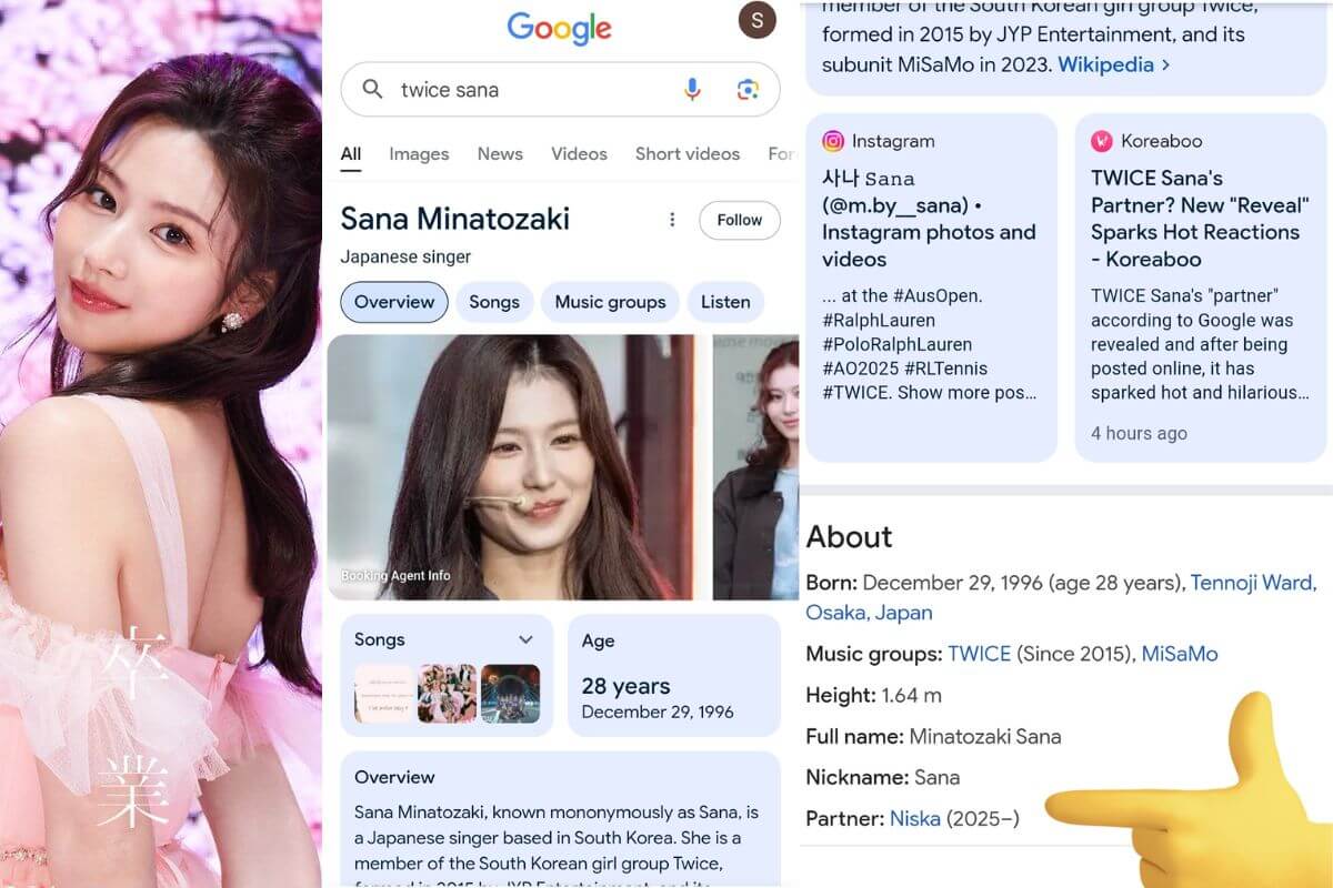 ¿Sana de TWICE tiene novio? La reciente actualización de su biografía genera dudas