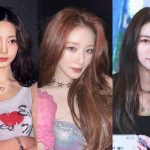 Tzuyu de TWICE, Shuhua de I-dle y Elkie comparten un beso de tres en nuevo video viral