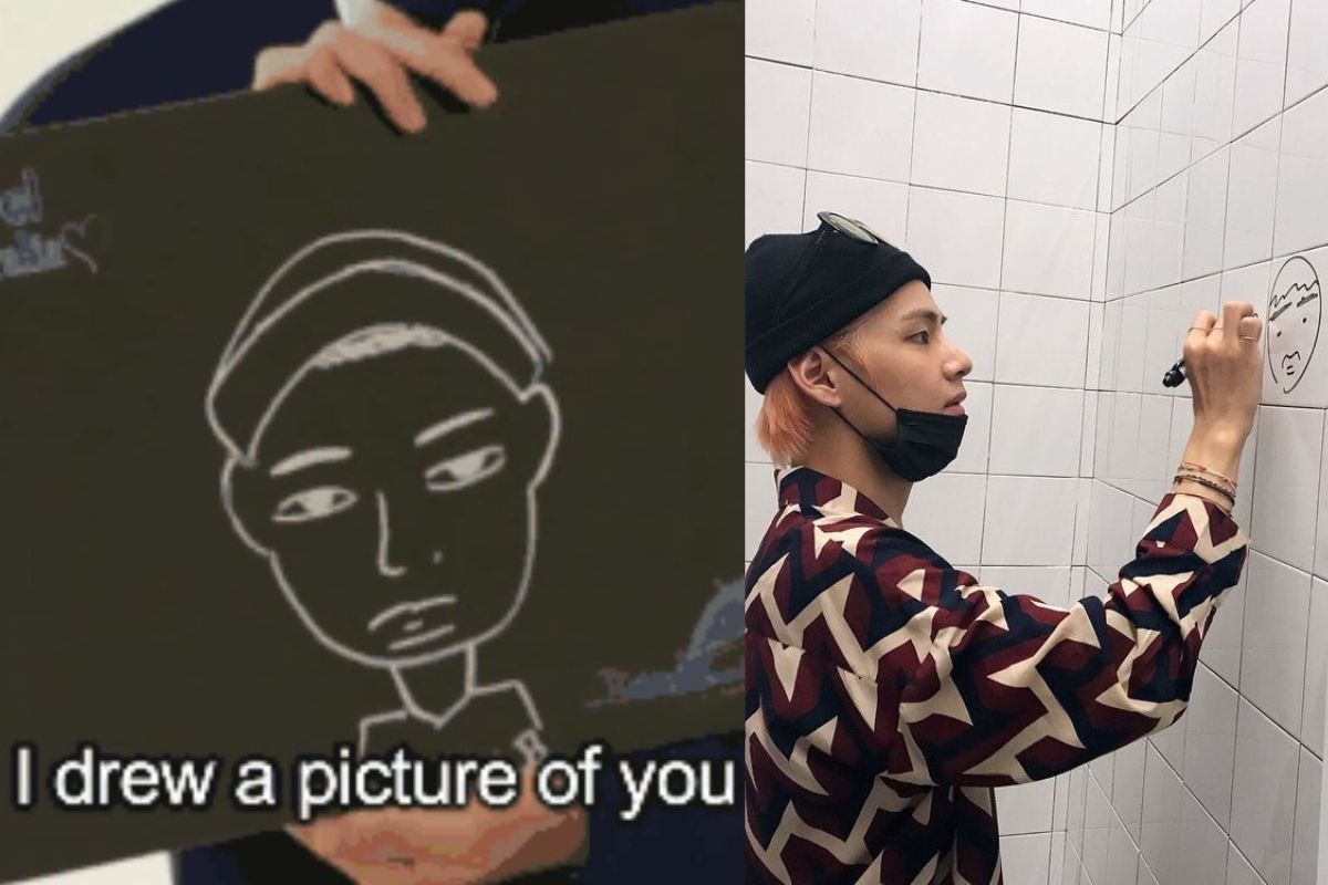 7 obras de arte originales de V de BTS que te cautivarán