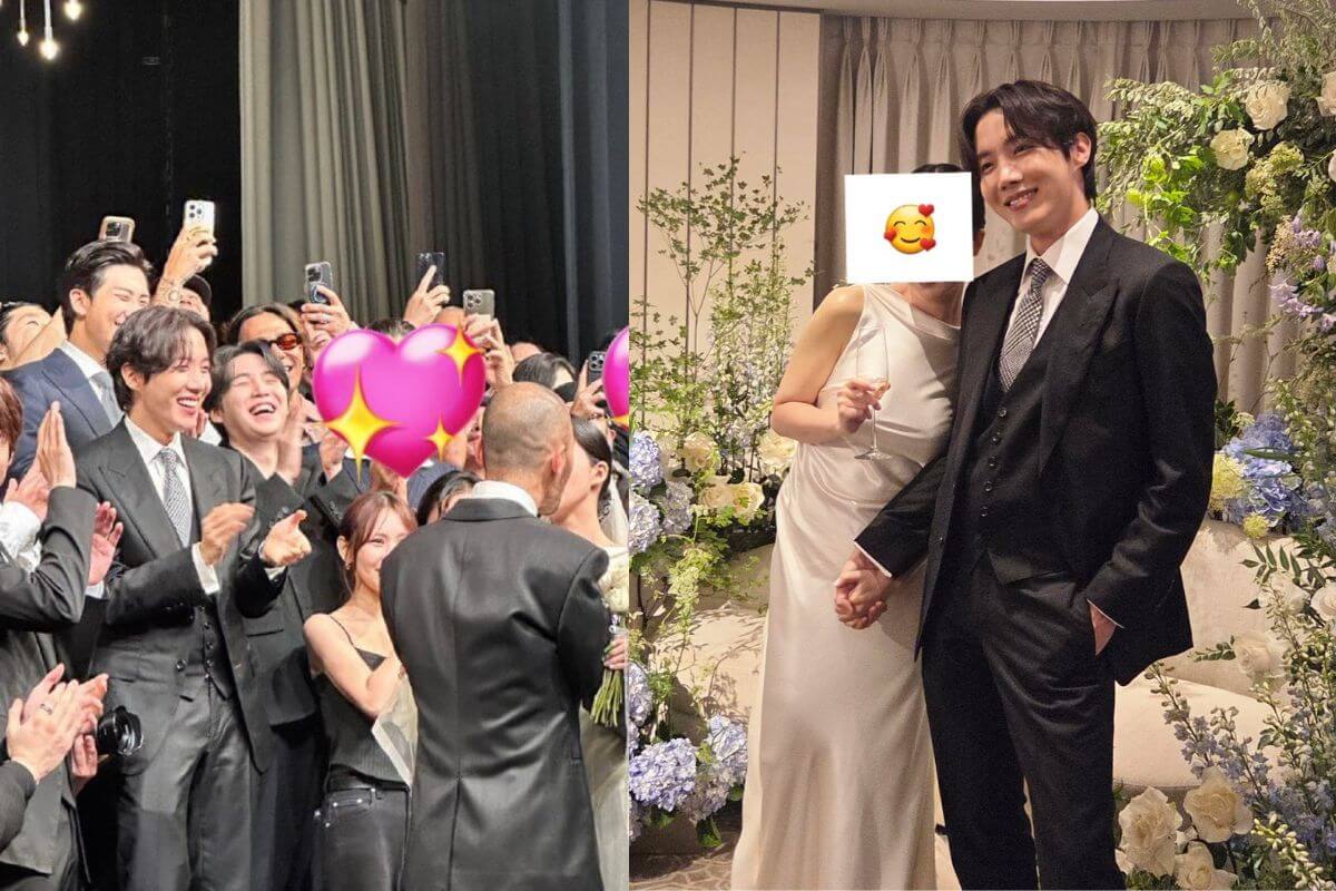 J-Hope de BTS genera reacciones mixtas por su inesperada foto con una novia