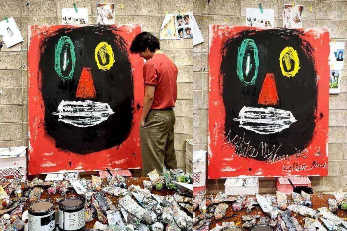 7 obras de arte originales de V de BTS que te cautivarán