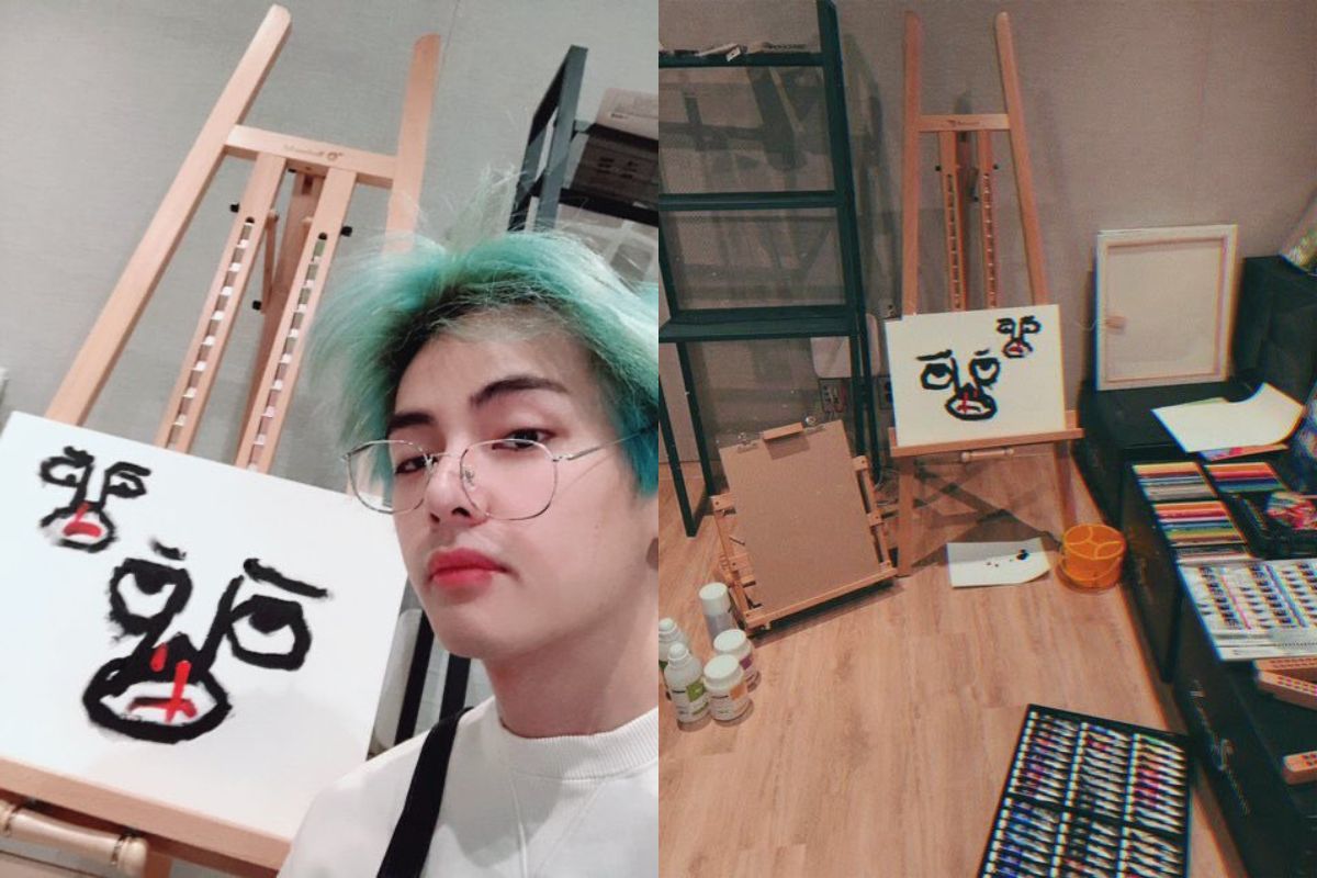 7 obras de arte originales de V de BTS que te cautivarán